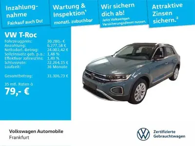 Gebraucht VW T-Roc Style 150 PS (110 kW) 2025 Blau SUV