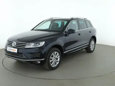Gebraucht VW Touareg Terrain Tech 262 PS (192 kW) 2018 Blau SUV