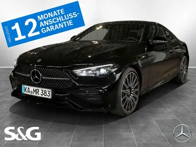 Gebraucht Mercedes CLE300 AMG 258 PS (189 kW) 2026 Metalliclack obsidianschwarz Coupé