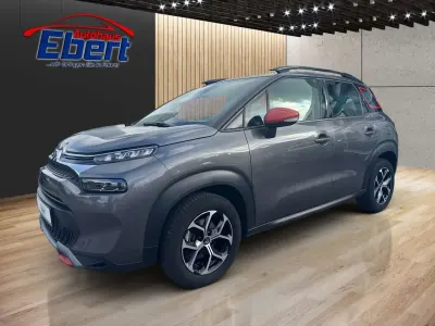 Gebraucht Citroën C3 Aircross PureTech 110 PS (80 kW) 2022 Platinumgrau SUV