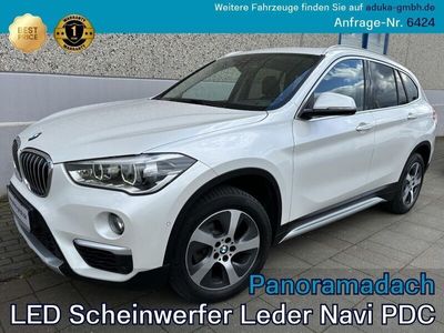 gebraucht BMW X1 sDrive XLine LED Panorama Navi Teilleder 18Zo