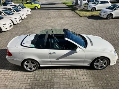 Gebraucht Mercedes CLK280 Avantgarde 231 PS (169 kW) 2007 Weiß Cabrio