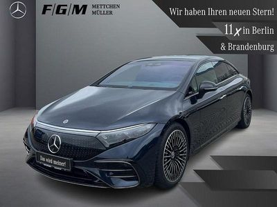 Blau Gebraucht 2023 Mercedes EQS450+ AMG line Limousine | 73.370 € (Teuer)
