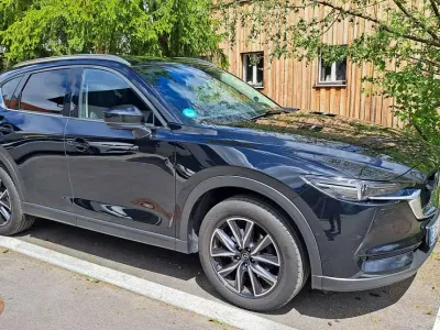 Gebraucht Mazda CX-5 Sports-Line 184 PS (135 kW) 2018 Schwarz SUV