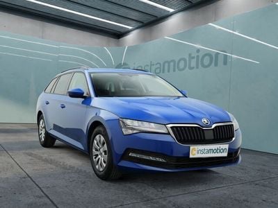 Gebraucht Skoda Superb Active 150 PS (110 kW) 2022 Blau Kombi