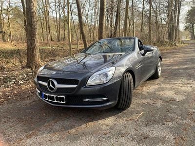 Gebraucht Mercedes SLK200 184 PS (135 kW) 2014 Grau Cabrio