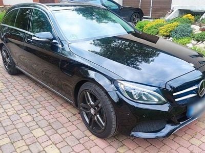 Usata Mercedes C220 Edition 170 CV (125 kW) 2015 Nero Station wagon