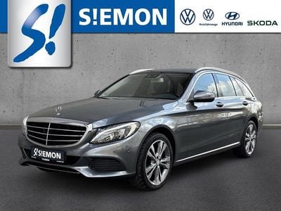 Gebraucht Mercedes C180 Exclusive 156 PS (114 kW) 2016 Metalliclack (grau Kombi