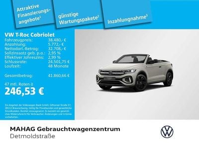 Usata VW T-Roc Cabriolet Karmann 150 CV (110 kW) 2025 Grigio Cabrio