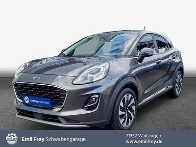 Gebraucht Ford Puma Titanium 125 PS (91 kW) 2022 Grau SUV