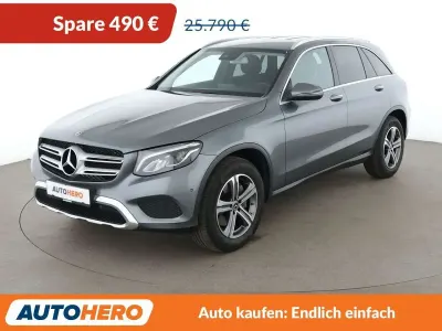 Gebraucht Mercedes GLC250 Exclusive 211 PS (155 kW) 2018 Selenitgrau SUV