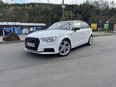 Usata Audi A3 Sportback S-Line 150 CV (110 kW) 2019 Bianco Utilitaria