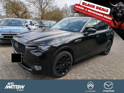 Schwarz Gebraucht 2024 Mazda CX-60 Homura-Line SUV | 46.589 € (Etwas zu teuer)