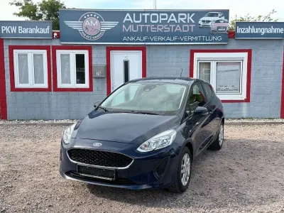 Gebraucht Ford Fiesta Trend 71 PS (52 kW) 2018 Blau Kleinwagen