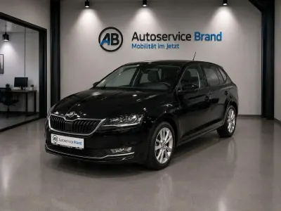 Gebraucht Skoda Rapid Style 110 PS (80 kW) 2018 Schwarz Kleinwagen