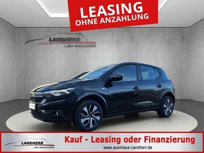 Neu Dacia Sandero Expression 91 PS (66 kW) 2025 Schwarz Limousine