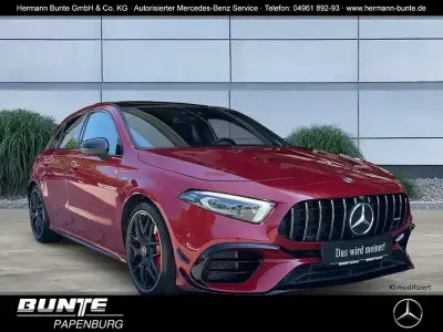 Gebraucht Mercedes A45 AMG Premium 421 PS (309 kW) 2023 Patagonienrot (rot) Kleinwagen