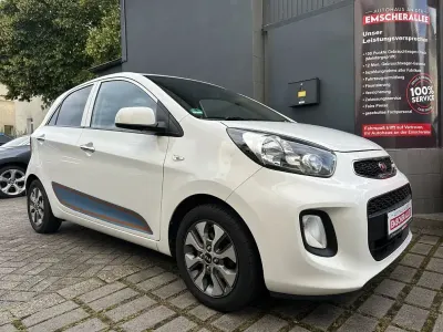 Gebraucht Kia Picanto DREAM-TEAM Edition 84 PS (61 kW) 2016 Weiß Kleinwagen