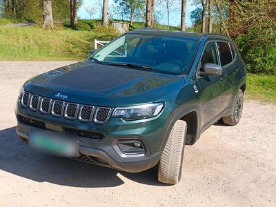 Usata Jeep Compass Trailhawk 240 CV (176 kW) 2021 Verde SUV