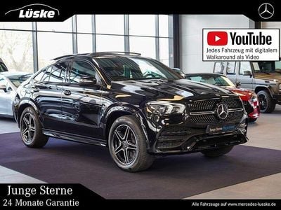 Schwarz Gebraucht 2021 Mercedes GLE350 AMG line Coupé | 62.900 € (Fairer Preis)
