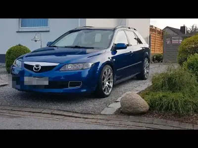 Gebraucht Mazda 6 147 PS (108 kW) 2006 Blau Kombi