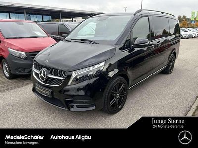 Obsidianschwarz Gebraucht 2023 Mercedes V300 Avantgarde Van / Kleinbus | 67.850 € (Etwas zu teuer)