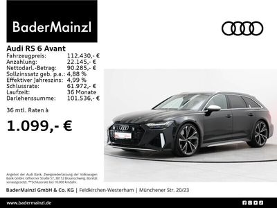 Gebraucht Audi RS6 Ambiente 600 PS (441 kW) 2024 Schwarz Kombi
