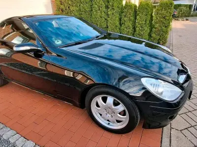 Usata Mercedes SLK200 163 CV (119 kW) 2006 Nero Cabrio