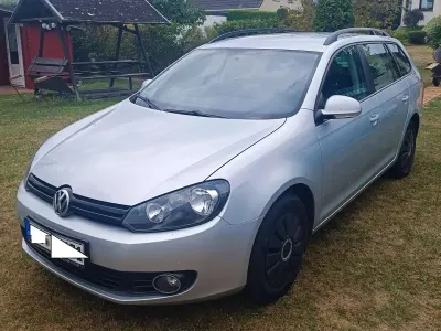 Gebraucht VW Golf VI Trendline 105 PS (77 kW) 2010 Silber Kombi