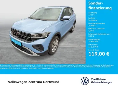Gebraucht VW T-Cross Basis 95 PS (69 kW) 2025 Blau SUV