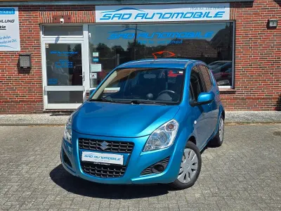 Gebraucht Suzuki Splash Basic 68 PS (50 kW) 2012 Blau Kleinwagen