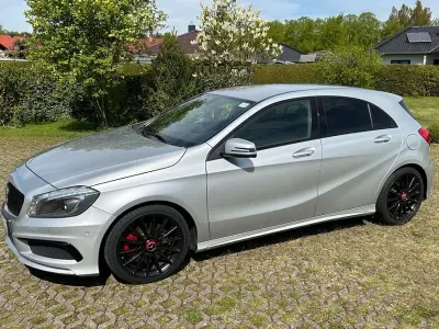 Używany Mercedes A250 AMG 211 KM (155 kW) 2013 Srebrny Sedan/Limuzyna