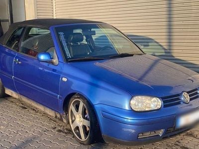 Gebraucht VW Golf Cabriolet 110 PS (80 kW) 2000 Blau Cabrio
