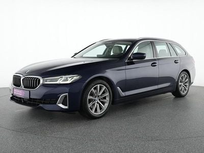 Tansanitblau Gebraucht 2021 BMW 520 Luxury Line Limousine | 31.657 € (Fairer Preis)