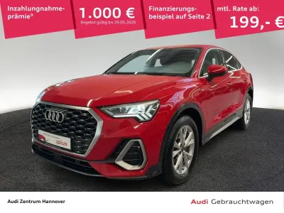 Gebraucht Audi Q3 Sportback S-Line 150 PS (110 kW) 2023 Tangorot metallic SUV