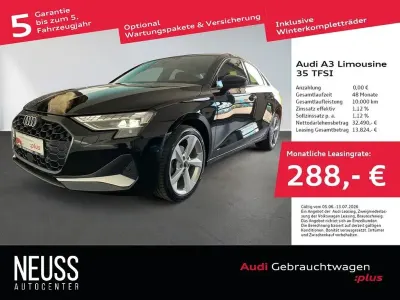 Gebraucht Audi A3 Advanced 150 PS (110 kW) 2025 Mythosschwarz metallic Limousine