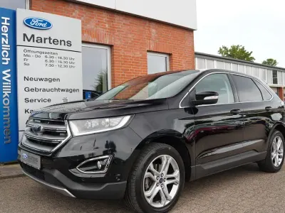 Gebraucht Ford Edge Titanium 209 PS (153 kW) 2017 Iridiumschwarz metallic SUV
