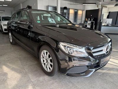 Usata Mercedes C200 136 CV (100 kW) 2017 Nero Station wagon