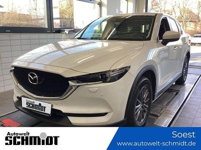 Gebraucht Mazda CX-5 Exclusive-Line 160 PS (117 kW) 2017 Weiß SUV