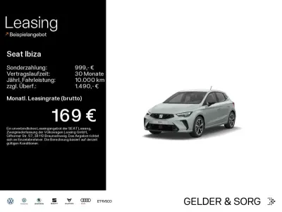Neu Seat Ibiza FR 116 PS (85 kW) 2026 Oniric grau metallic Kleinwagen