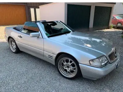 Gebraucht Mercedes SL320 231 PS (169 kW) 1997 Silber Cabrio