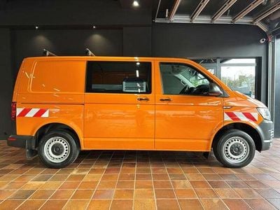 Usado VW T6 150 CV (110 kW) 2017 Naranja Van