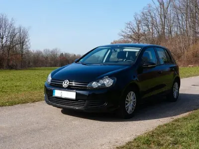 Gebraucht VW Golf VI Trendline 80 PS (58 kW) 2009 Schwarz Limousine