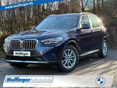 Tansanitblau (metallic) Gebraucht 2022 BMW X3 Sport Line SUV | 34.900 € (Fairer Preis)
