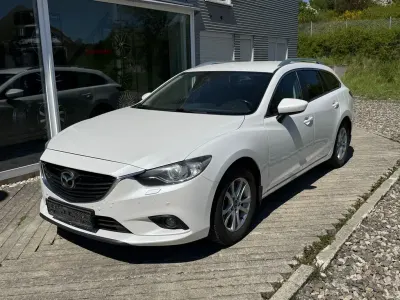 Usata Mazda 6 Center-Line 150 CV (110 kW) 2015 Bianco Station wagon