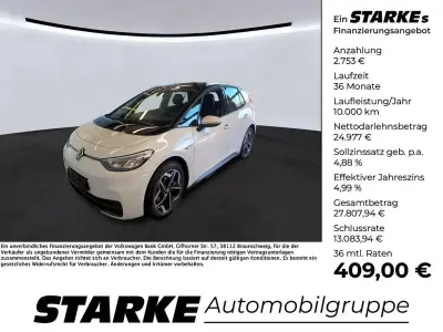 Gebraucht VW ID.3 Pro 150 kW (204 PS) 2023 Gletscherweiß metallic Kleinwagen