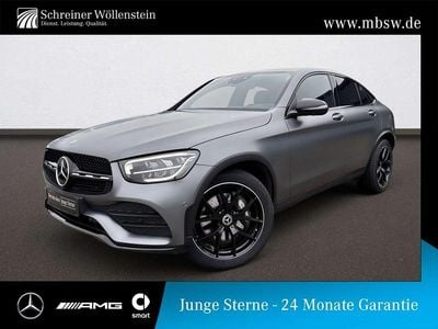Gebraucht Mercedes GLC400d AMG 330 PS (242 kW) 2022 Manufaktur lack manufaktur selenitgrau magno Coupé