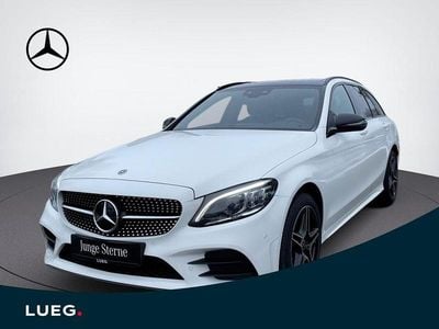Weiß Gebraucht 2021 Mercedes C220 Night Limousine | 31.900 € (Etwas zu teuer)