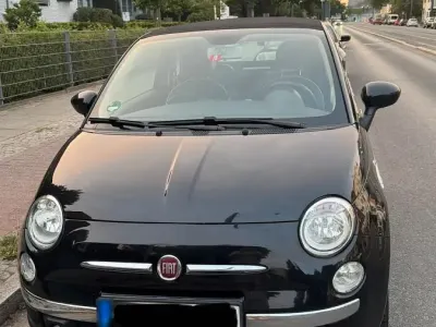 Gebraucht Fiat 500C Lounge 2015 Schwarz Cabrio