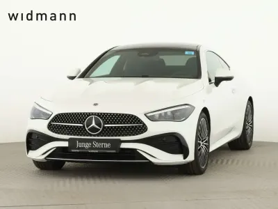 Brugt Mercedes CLE200 AMG line 204 HK (150 kW) 2025 Hvid Coupe